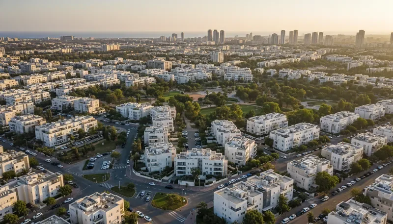 צילום אווירי להדמיות אדריכליות — רחפן