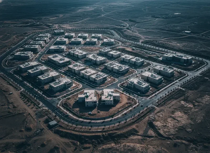 תיעוד אווירי מקצועי של אתר בנייה — מבט מהאוויר לצרכי תיעוד רשמי